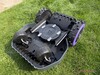 Il lato inferiore dell'Anthbot M9 con quattro ruote
