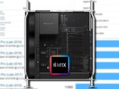 Il Apple M1X è stato previsto per offrire prestazioni più veloci di un Mac Pro a 16 core (fine 2019). (Fonte immagine: Apple/Geekbench - modificato)
