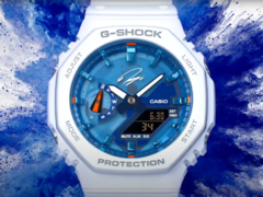 L&#039;orologio G-Shock GA-2100RI25-7A di Casio (nella foto) sarà distribuito in Giappone. (Fonte: Casio)
