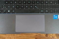Recensione di Huawei MateBook 14 - layout della tastiera
