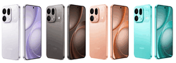 Gamma di colori dell'Oppo Find X9s Pro