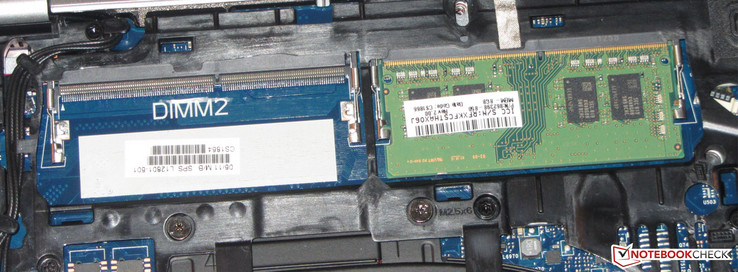 HP utilizza un solo modulo RAM, cosa che limita fortemente le prestazioni della GPU.