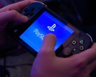 Mockup della presunta nuova console portatile PS6 (Fonte: Sony PlayStation con modifiche)