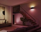 Philips Hue Dymera dispone di sorgenti luminose LED controllabili in modo indipendente nella parte superiore e inferiore. (Fonte: Philips Hue)