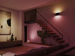 Philips Hue Dymera dispone di sorgenti luminose LED controllabili in modo indipendente nella parte superiore e inferiore. (Fonte: Philips Hue)