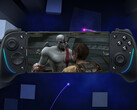 La versione 0.5.4 di ARMSX2 è ora disponibile per i tester. Nella foto: il telefono Android con God of War II. (Fonte immagine: r/playstation, Sony e Razer - modifica)