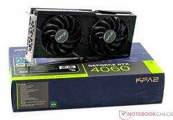 Recensione di KFA2 GeForce RTX 4060 1-Click OC 2X. Unità di prova fornita da HMC Bremen.