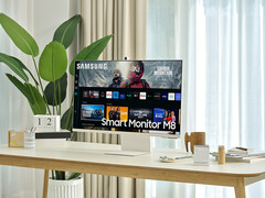 La serie Monitor M8 inizierà il mese prossimo. (Fonte: Samsung)
