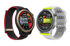 Amazfit Cheetah Pro e Cheetah, da sinistra a destra. (Fonte: Roland Quandt)