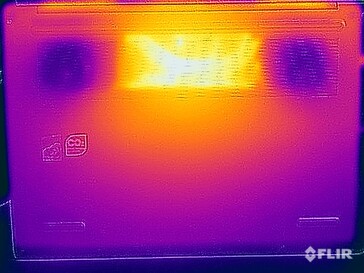 Stress test: temperature superficiali (in basso)