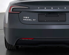 Il nuovo badge della variante Tesla Model 3+. (Fonte: MIIT)