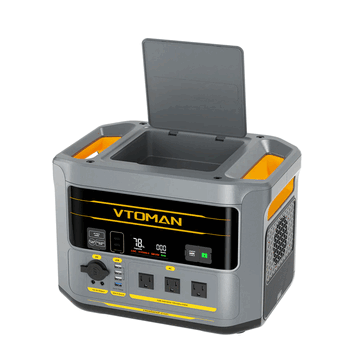 La centrale elettrica portatile Vtoman FlashSpeed 2400 ha un design piatto