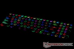 Illuminazione RGB per tasto