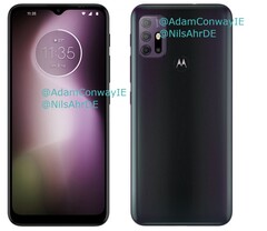 Motorola lancerà presto due nuovi smartphones a marchio Moto G (immagine via Adam Conway su Twitter)