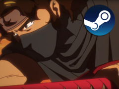 Ninja Gaiden: Ragebound riporta la serie alle sue origini in 2D. Nella foto - uno screenshot dal trailer ufficiale del gioco con il logo di Steam in alto. (Fonte immagine: Steam - Edited)