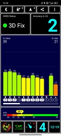 Misurazione GNSS all'aperto