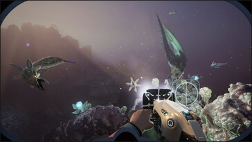 Nella foto, uno screenshot del gameplay di Subnautica 2: Una schermata di gioco di Subnautica 2.