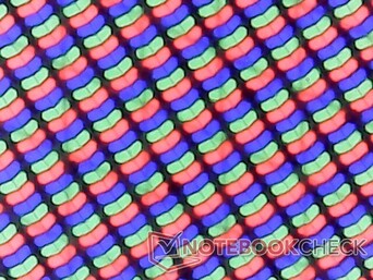 Subpixel RGB nitidi senza problemi di granulosità minima