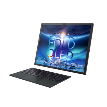 ZenBook Fold 7 OLED a schermo intero (immagine via Asus)