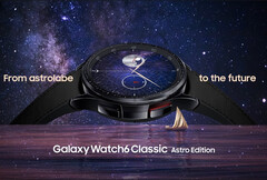 L'Astro Edition presenta quadranti esclusivi ma nessuna modifica hardware rispetto al normale Galaxy Watch6 Classic. (Fonte: Samsung)