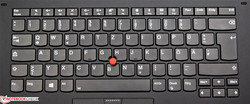 La tastiera del Lenovo ThinkPad Yoga X1 (2nd Gen)