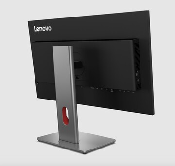 Vista posteriore del monitor OLED Lenovo P27UL.