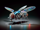 Il micro drone cinese è lungo circa 0,51 pollici. (Fonte immagine: DallE3)