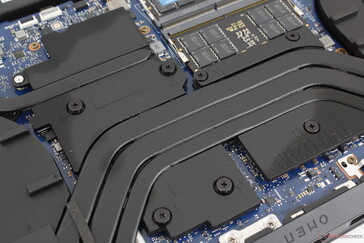 Il modello non è dotato di una camera di raffreddamento del vapore, a differenza della serie Omen Max