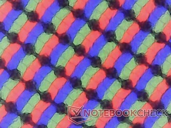 Array di subpixel opachi con granulosità minima