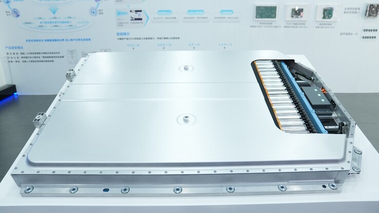 La batteria allo stato solido WeLion con densità energetica di 824 Wh/kg. (Fonte: BASF)