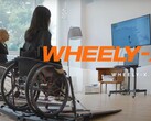 Kangsters Wheely-X, tapis roulant per l'esercizio fisico e gli esports su sedia a rotelle. (Fonte: Kangster)