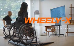 Kangsters Wheely-X, tapis roulant per l&#039;esercizio fisico e gli esports su sedia a rotelle. (Fonte: Kangster)