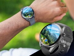 Lo smartwatch LZAKMR A2 ha una fotocamera sul lato. (Fonte: LZAKMR)