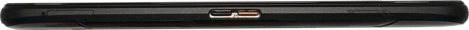 A sinistra: slot per scheda SIM, porta combinata USB tipo C