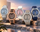 Il Casio G-Shock Baby-G BGA-3000C-2A, il BGA-3000CG-5A, il BGA-3000-2A, il BGA-3000-5A e il BGA-3000-7A (da sinistra a destra)