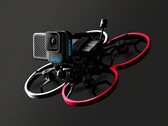 La GoPro Hero 10 Black Bones è abbastanza leggera da essere trasportata da un drone FPV. (Fonte: GoPro)