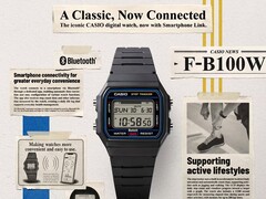 I nuovi orologi F-B100W di Casio, dotati di Bluetooth, sono finalmente disponibili.