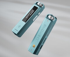 Il lettore MP3 portatile Hi-Res Audio Fiio Snowsky Echo è disponibile nel colore Sky Blue.