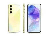 Il Samsung Galaxy A55 5G convince nell'analisi del display di DxOMark. (Immagine: Samsung)
