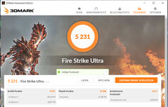 Fire Strike Ultra (CPU, GPU: "High")