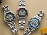 Da sinistra: Seiko SMGG17 (giallo/nero), SMGG19 (rosso/nero) e SMGG21 (blu/argento).