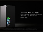 Un poster che mette in evidenza l’iniziativa «Xbox Disc to Digital»