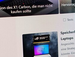 Effetto raster chiaramente visibile (leggermente amplificato dalla fotocamera)