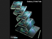 Un nuovo rendering di "Galaxy Z Fold Tab". (Fonte: LetsGoDigital)