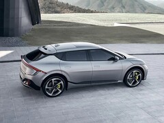 Sembra che siano trapelati i prezzi per il mercato australiano della Kia EV6 GT del 2023 (fonte: Kia)