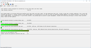 LatencyMon WLAN attivato