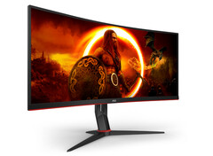 AOC Gaming CU34G2XP/BK ha quattro uscite video. (Fonte immagine: AOC)