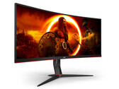AOC Gaming CU34G2XP/BK ha quattro uscite video. (Fonte immagine: AOC)