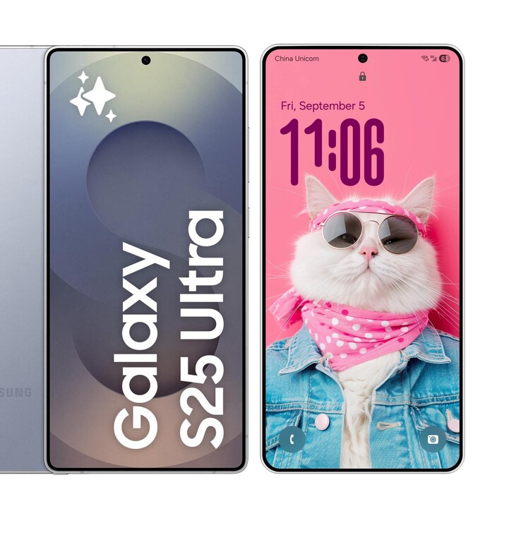 Galaxy Confronto tra il design di S25 Ultra e Galaxy S26 Ultra. (Fonte: UniverseIce su X)