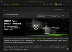 Scaricare il pacchetto Nvidia GeForce Game Ready Driver 551.23 tramite GeForce Experience (Fonte: Proprio)